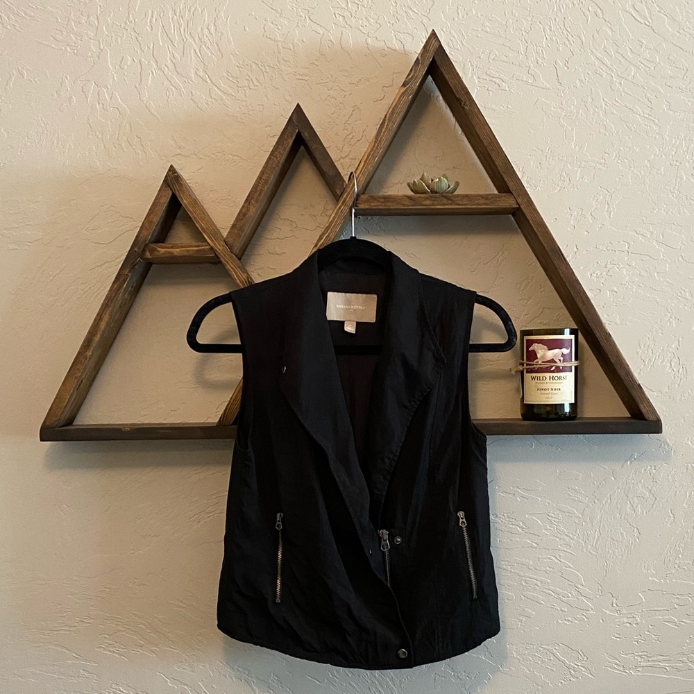 Banana Republic Black Vest